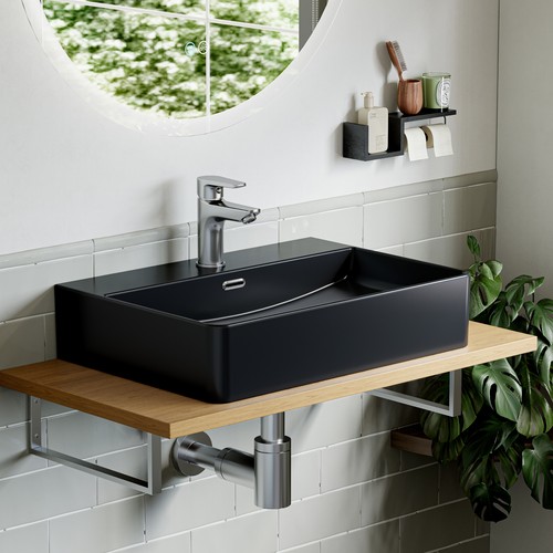 Keramik schwarz waschbecken - keramik,