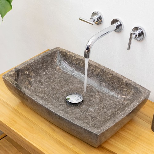 Steinwaschbecken mara aus - steinwaschbecken,