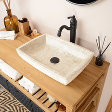 Steinwaschbecken 50 cm aus