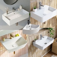 HOROW Weiß Waschbecken