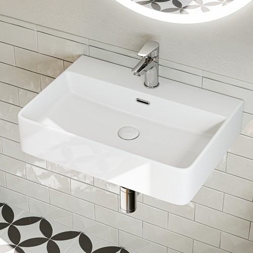 Rechteckige waschbecken x - waschbecken, 60