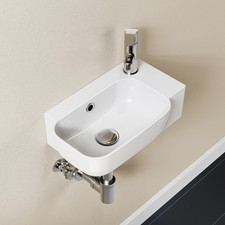 Keramik Handwaschbecken Weiß