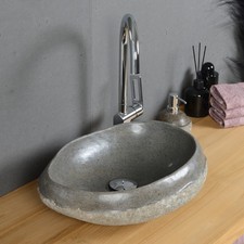 Stein-Waschbecken aus